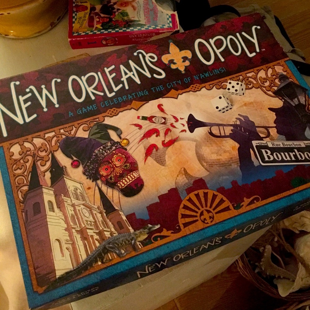 New Orleans Monopoly board game